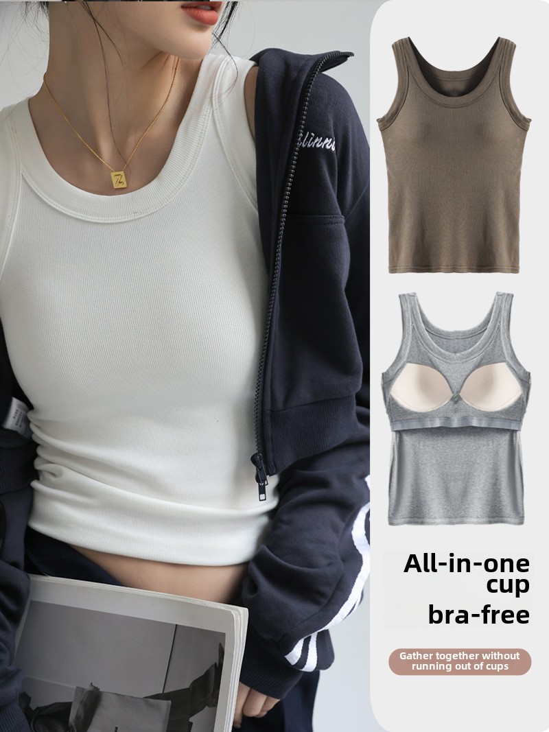 Tank Top Ribbed - Kadın Dikişsiz Modal Nervürlü Tank Top