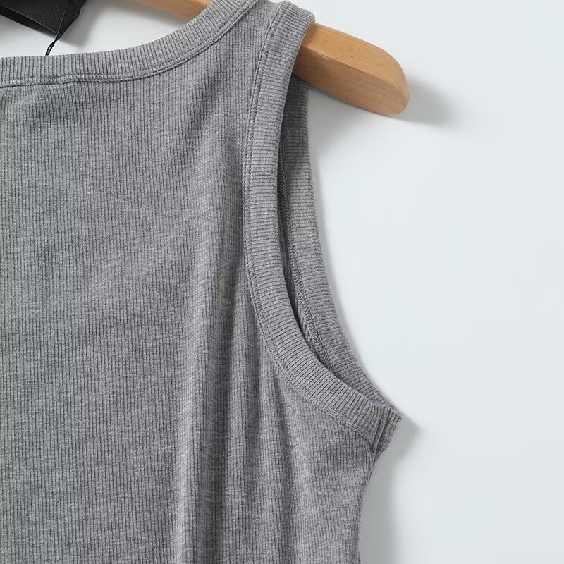 Maxdutti katı Slim Fit yaz T-s - Tank Top Ribbed incelemesi ve fiyatı