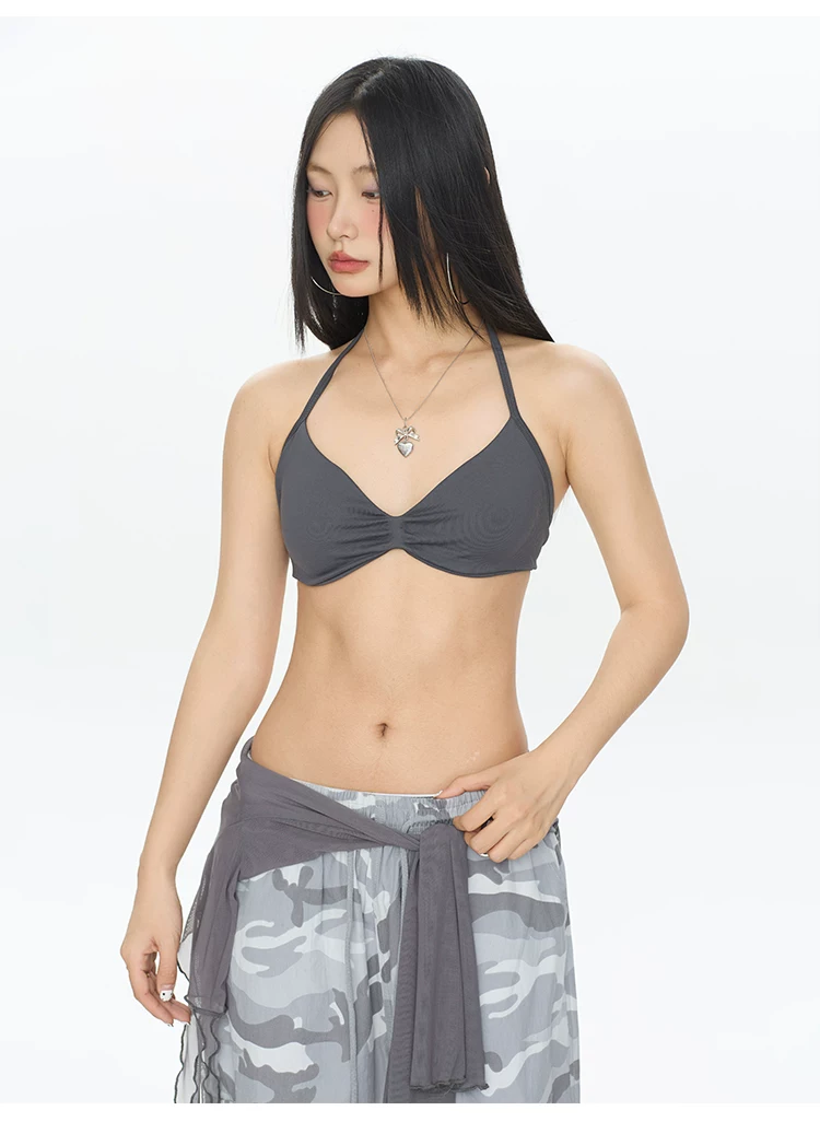Seksi Bikini Tarzı Dikişsiz Sp - Suspender Tank Top incelemesi ve fiyatı